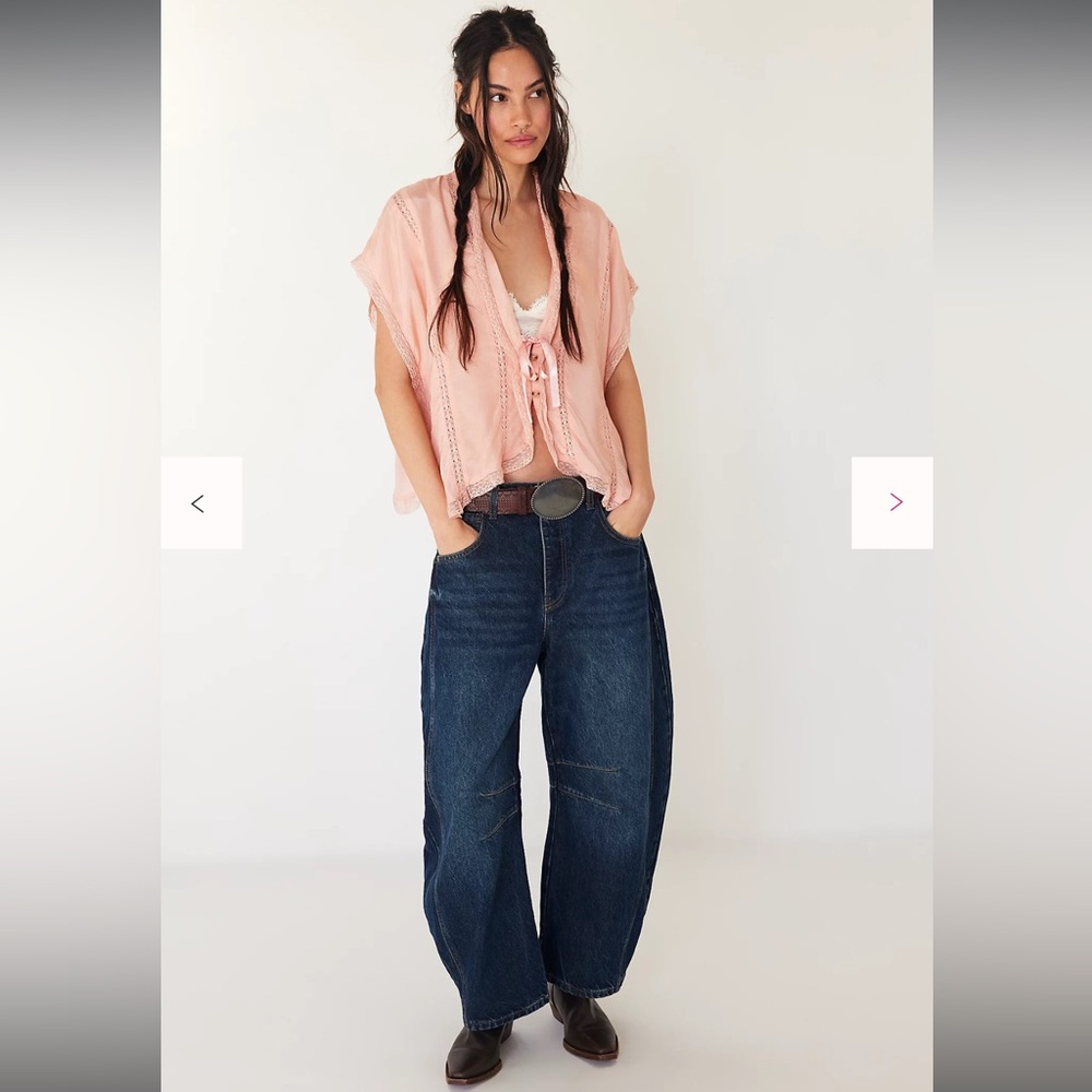 We The Free Barrel leg jeans